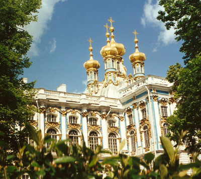 Catherine Palace near St. Petersburg, Russia